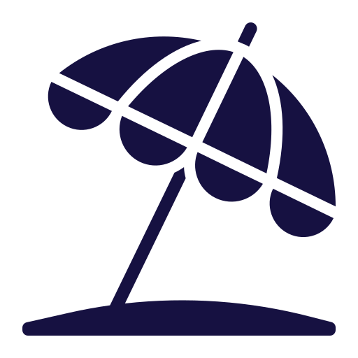 Icono svg Sombrilla